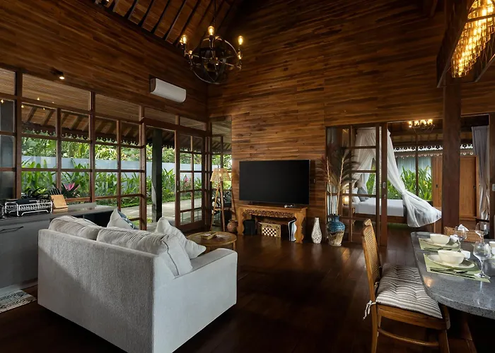 1brv Cozy With Amazing Rice Paddy View Villa Ubud